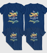 Vacation Mode On Unisex Half Sleeve T-Shirts (Pack of 4)